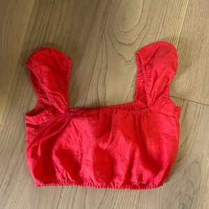 Wilfred Red Crop Top